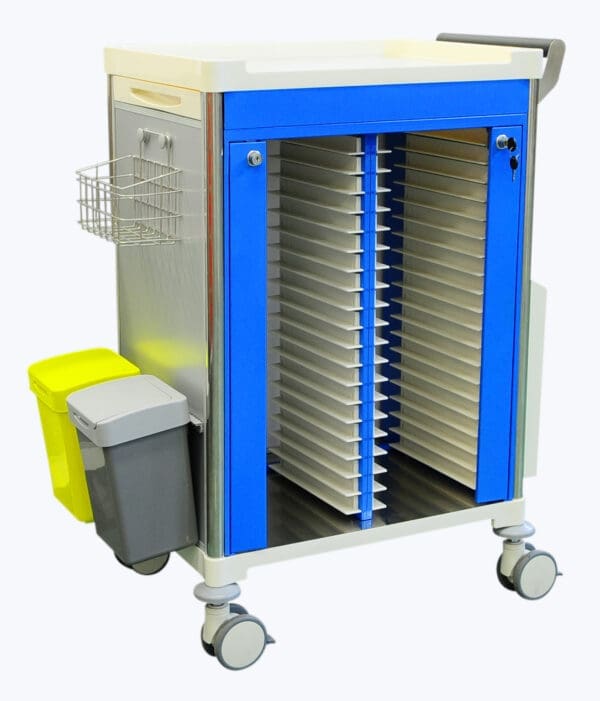 Medical Trolleys Specialty MEDRT Trolley Medical Record 1 Drawer (6)