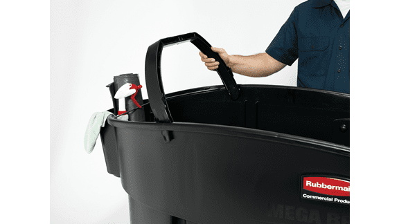 Mega Brute Mobile Waste Container with handle