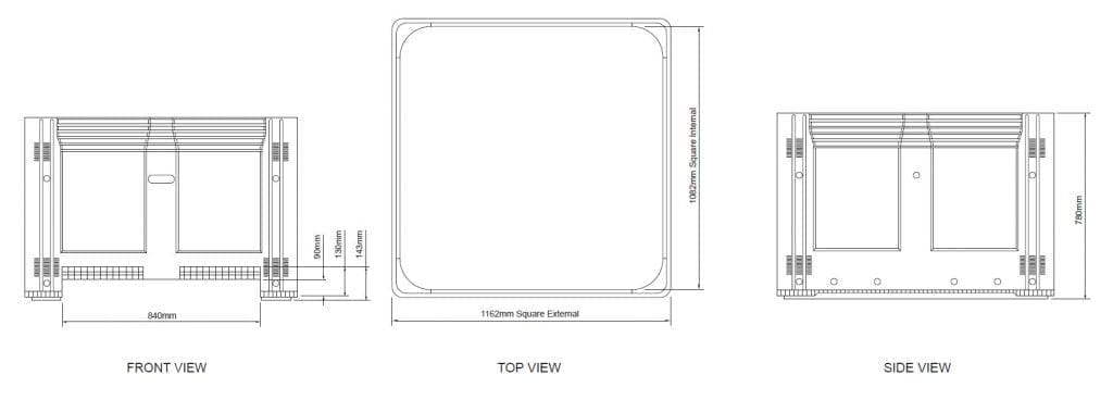 MegaBin Specifications