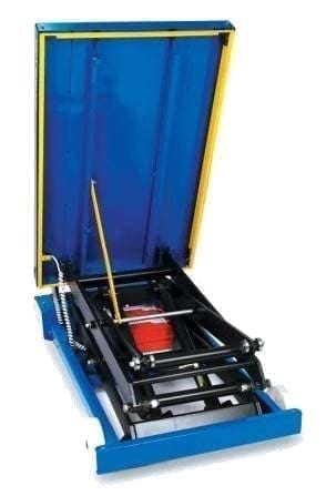 Mobile Scissor Lift Table under deck