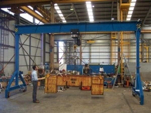 Mobile gantry crane 2