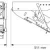 Motorised Fifth Wheel mounting dimensions