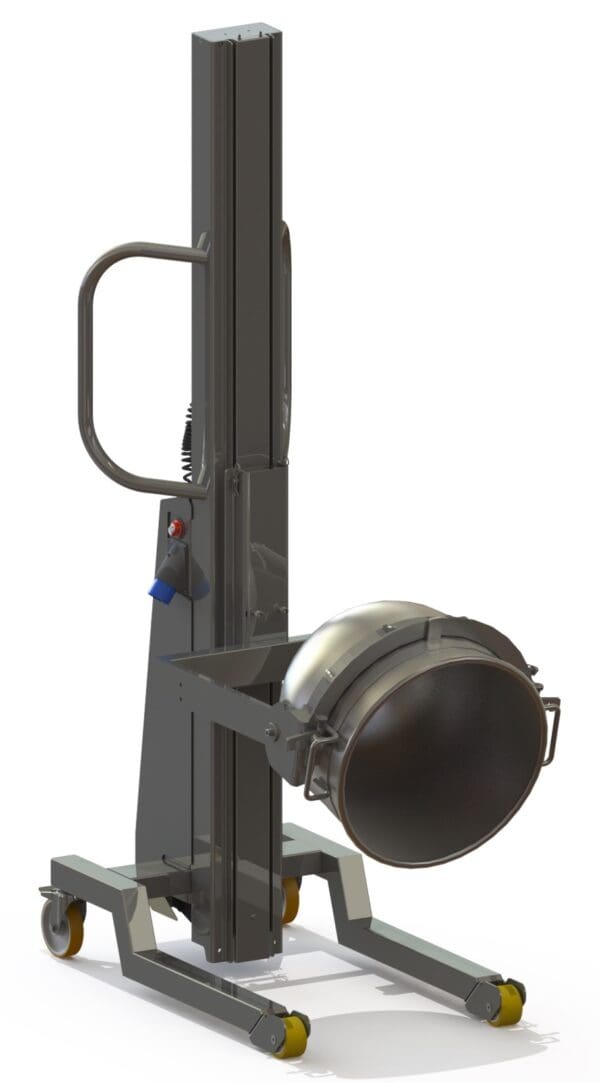 Multilift ML150 with bowl tipping tool Multilift ML150 with bowl tipping tool