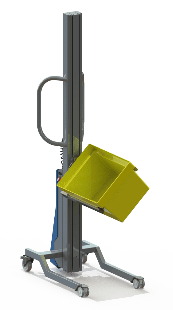 Multilift side bin tipper Multilift side bin tipper