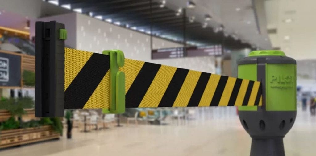 Pilot 10 M Retractable Barrier