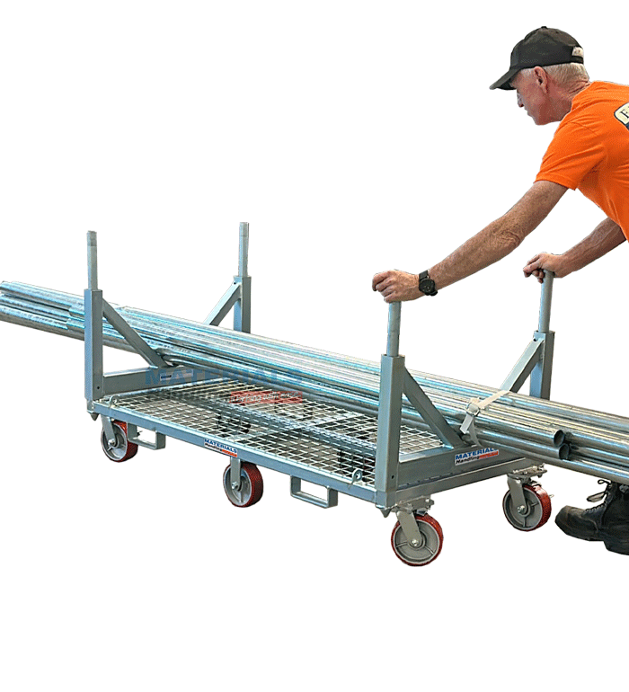 Pipe Trolley Storage Rack BAPV100 (3)