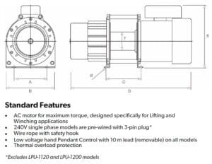 Planetary Electric Winches WG 104 2