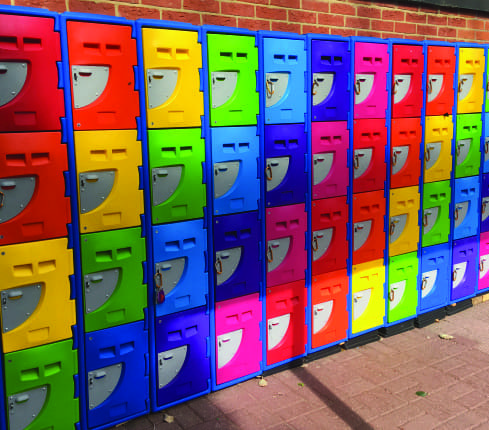 Plastic Lockers 1