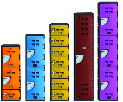 Plastic Lockers 13