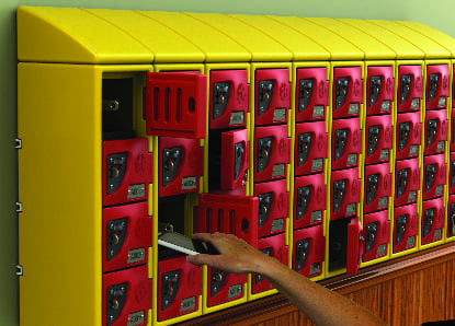 Plastic Lockers 9