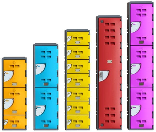 Plastic Lockers A series 5 9