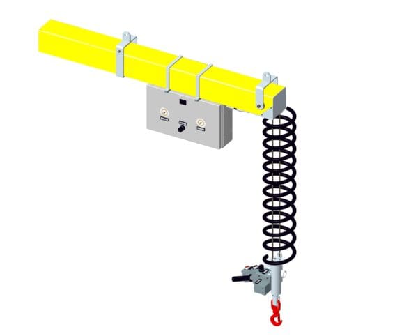 Pneumatic Wire Rope Balancers BFB75 Drawing