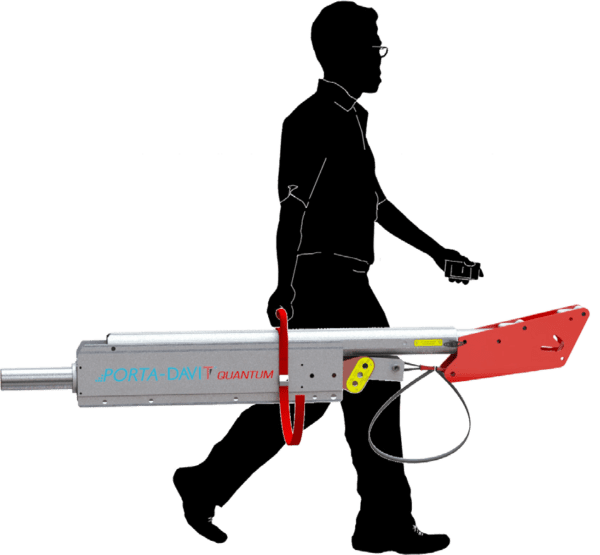 Porta Davit Quantum carry