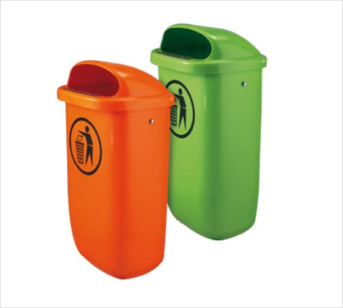 Post or Wall Mount Litter Bins