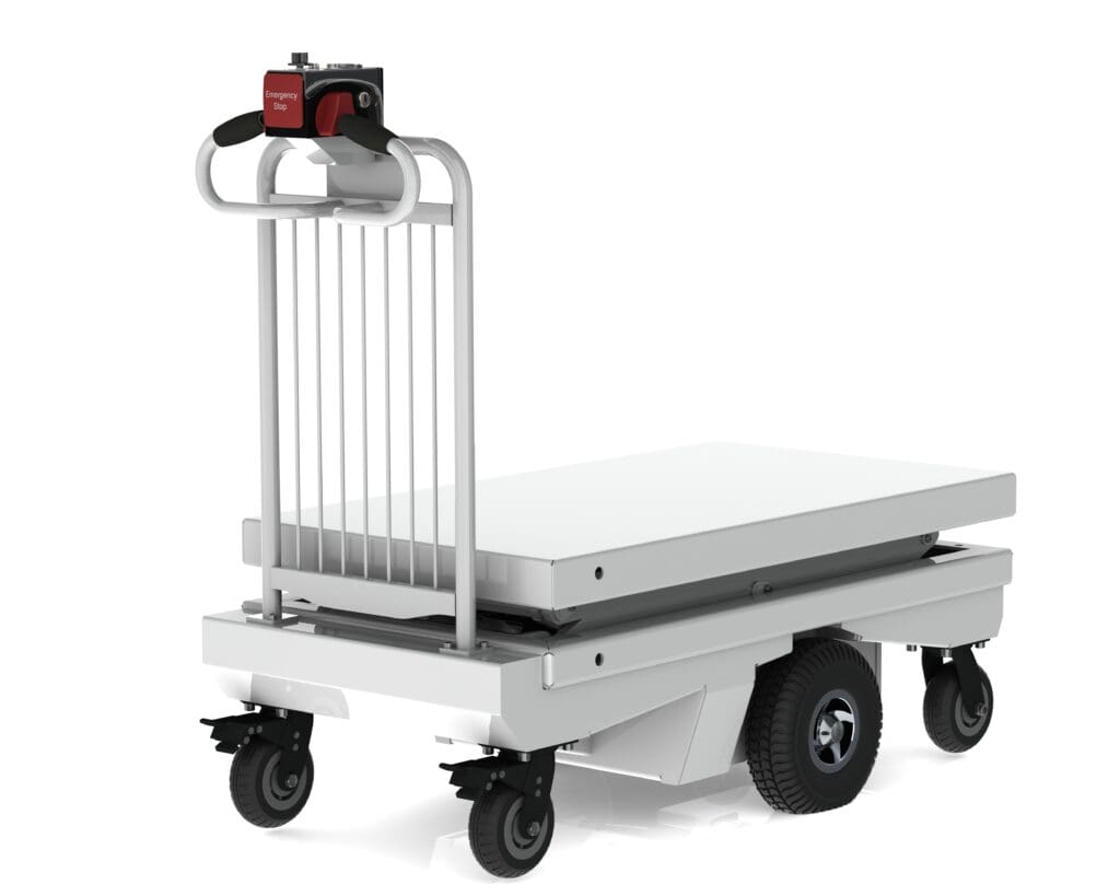 Powered Lift and Drive Scissor Trolley MUM400 3 Powered Lift and Drive Scissor Trolley MUM400 3