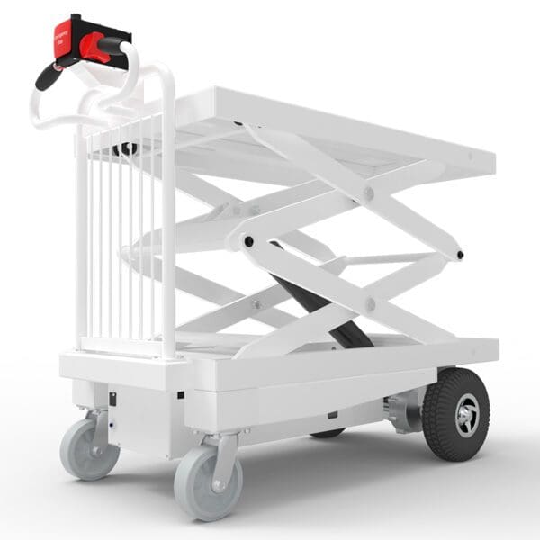 Powered Lift and Drive Scissor Trolleys