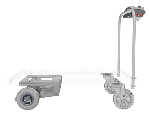 Powered Trolley Bolt On Drive Unit end mount side 2