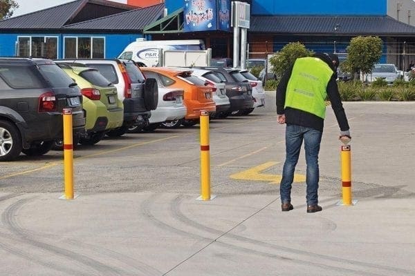 Retractable Bollards