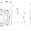 Retractable Cable Reels plastic case dimensions