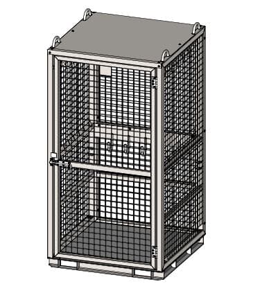 Rigging Storage Cage Drawing