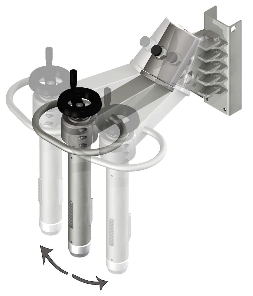 Roll Lifting and Turning Tooling side shift