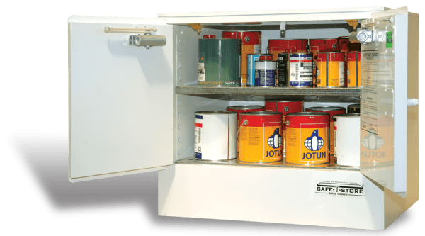 SC1006 Indoor Dangerous Goods Storage Cabinets open