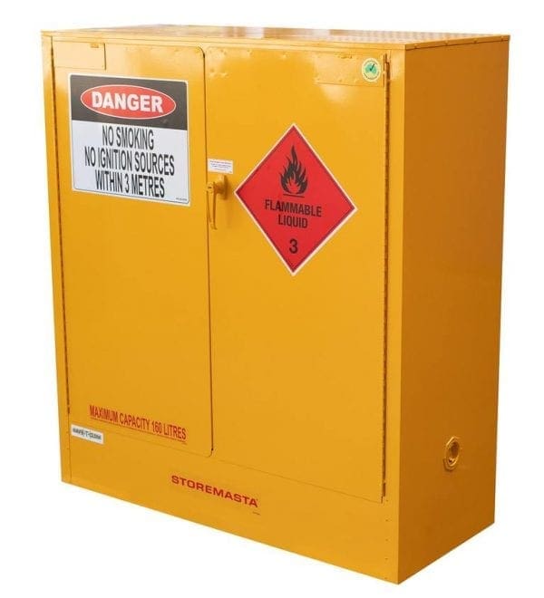 SC160 Indoor Dangerous Goods Storage Cabinets side profile