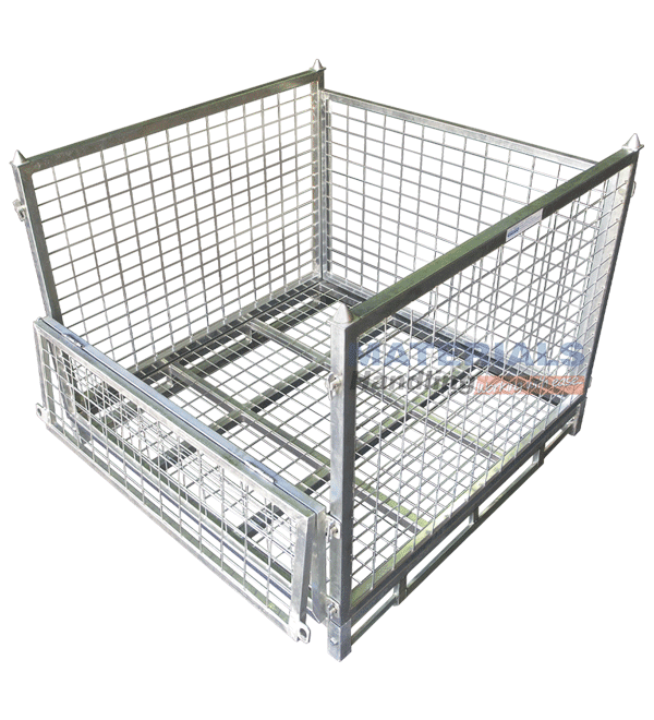 SPCM2 Stillage Cage folded front