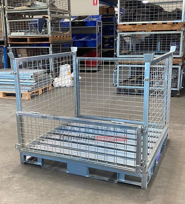 SPCT-02SP Steel Pallet Cages