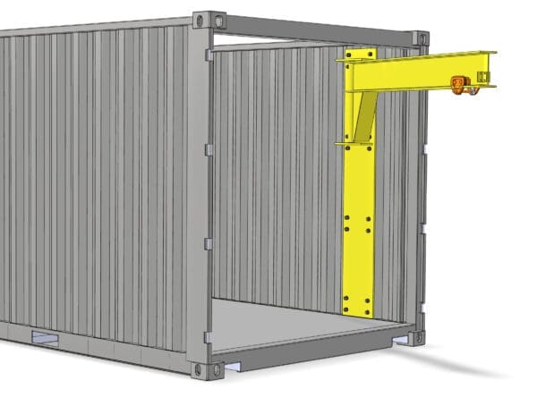 Shipping Container Jib Crane (1A) Shipping Container Jib Crane (1A)