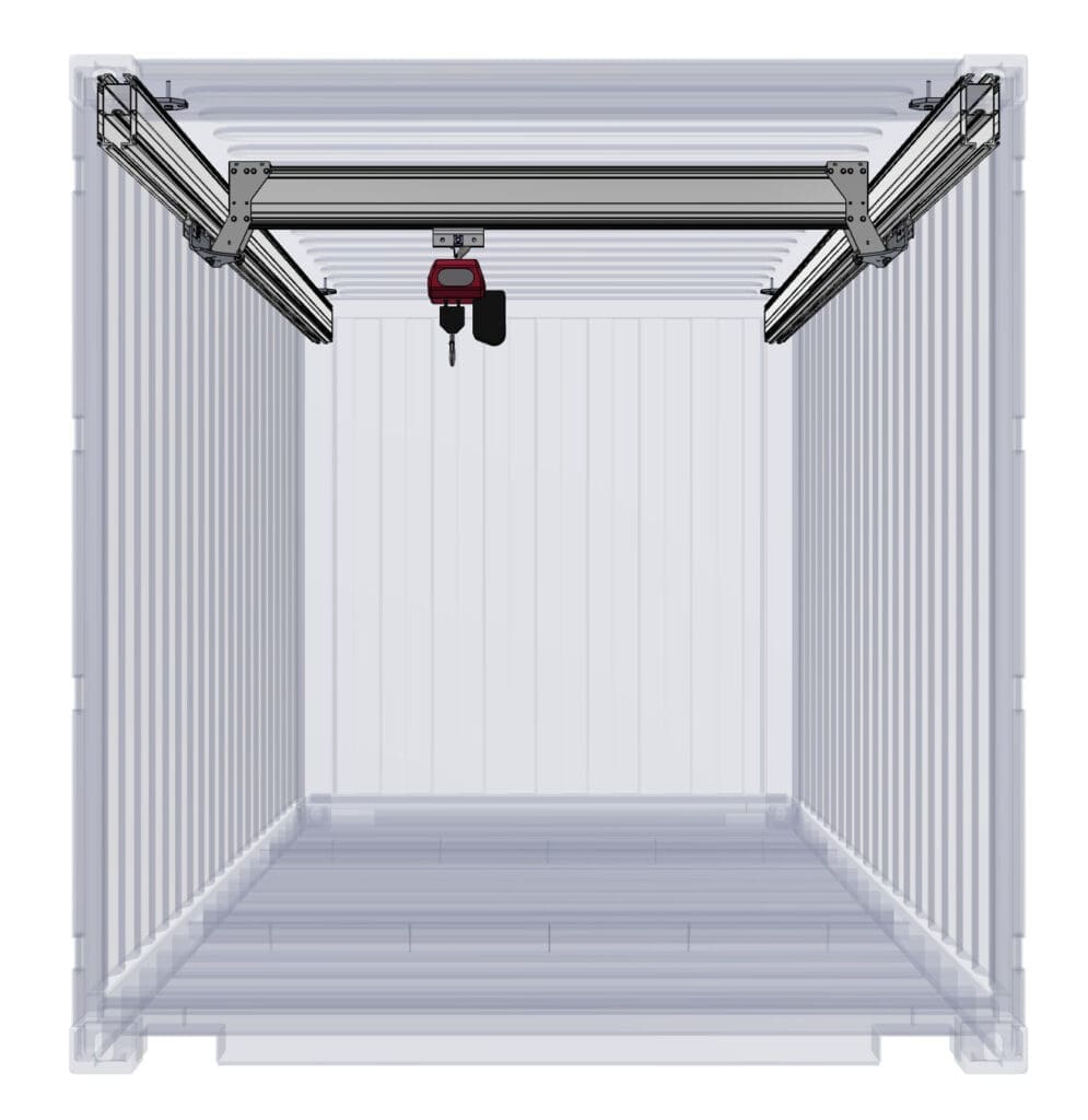 Shipping container crane MechRail system SCRS (2)