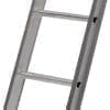 Single Ladder Aluminium D shaped rungs