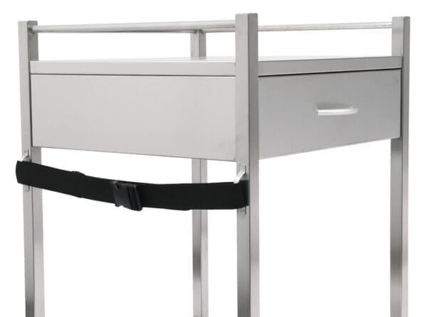 Stainless Steel Medical Trolleys SST01OXY Single Drawer Oxygen Trolley (1)