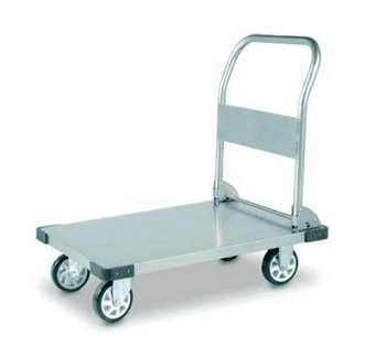 Stainless Steel Platform Trolleys Foldable 1