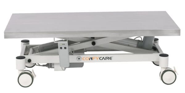 Stainless Steel Scissor Lifting Trolley Medical ETVET Veterinary Table (2)