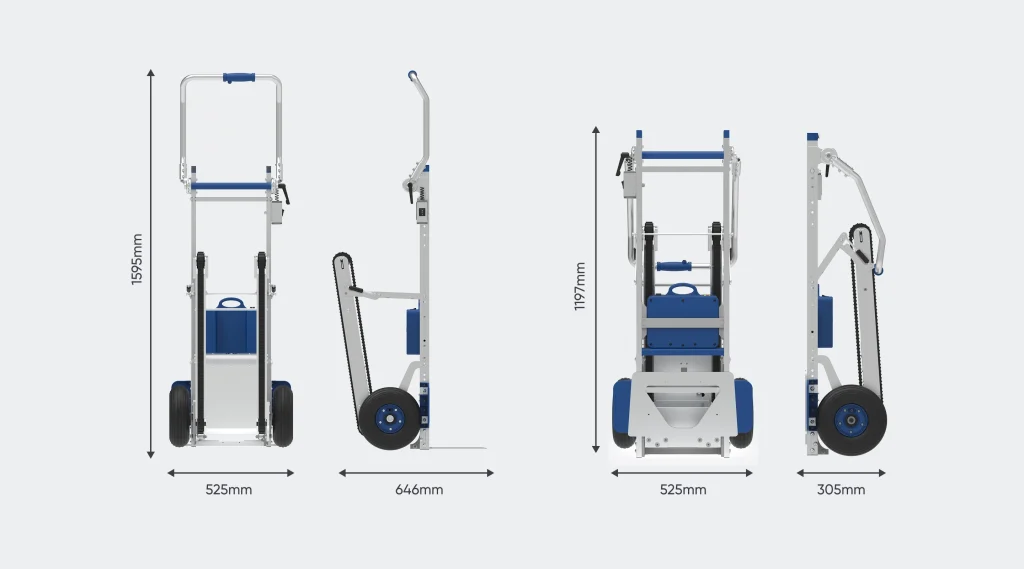 Stair Climbing Robot Tracked CT150P specifications