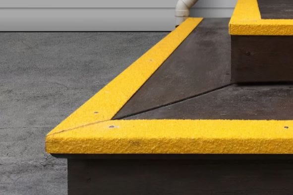 Stair Nosing application Anti-Slip Stair Nosing
