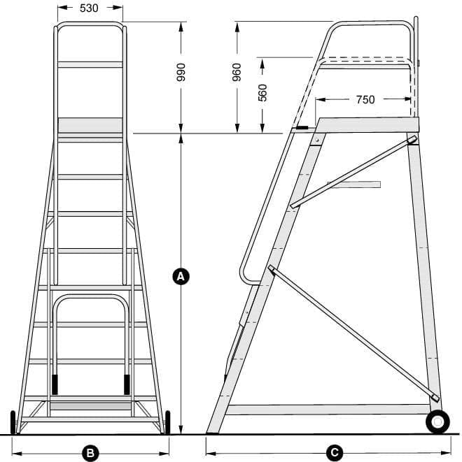 Tracker Drawing and Dimensions