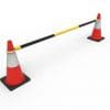 Traffic Safety Cones Retractable Bar RCB2 with cones