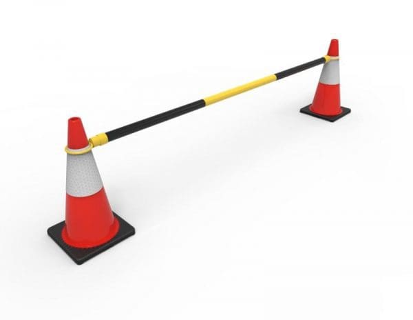 Traffic Safety Cones Retractable Bar RCB2 with cones