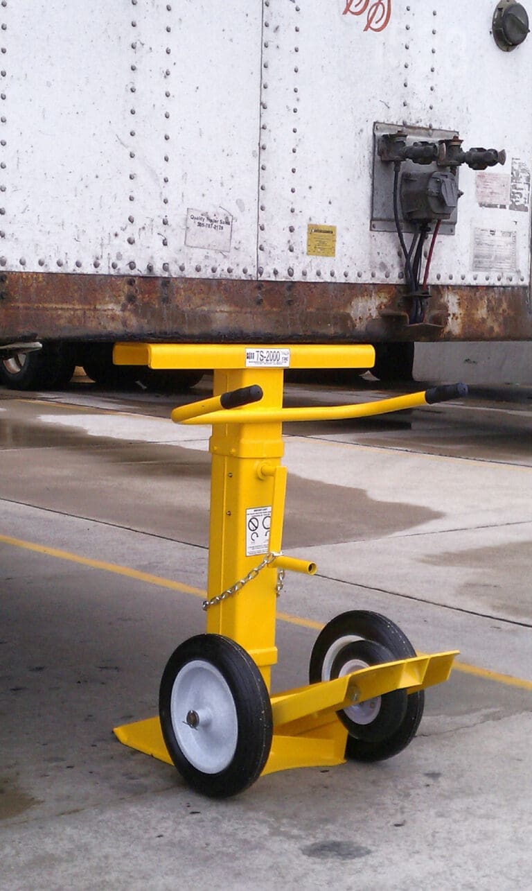 Trailer Loading Support Trailer Support Stands | Materials Handling