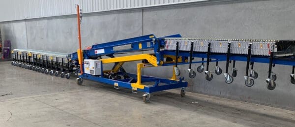 Trailer Unloading Conveyors Telescopic (2) Trailer Unloading Conveyors Telescopic (2)