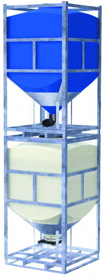 Transportable Bulk Bins stacked