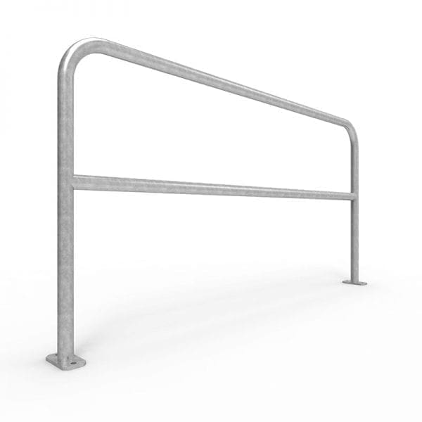 UBD200SM G U Bar double rail 2 metre surface mount Galvanised