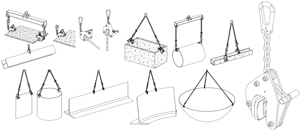 Universal Lifting Clamp Applications