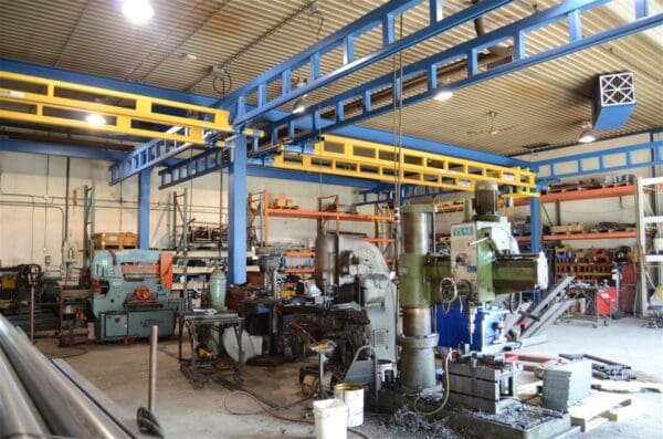 Workstation Bridge Gantry Cranes Gorbel (18)