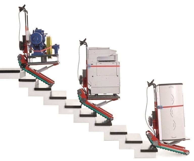 stairclimbing trolley domino automatic zonzini heavy loads