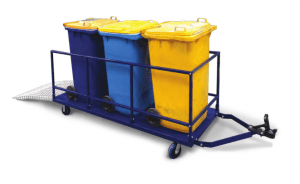 wheelie bin transporter trailers